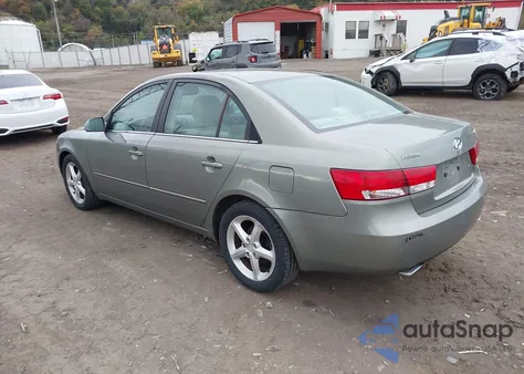 2007 Hyundai Sonata Limited/Se V6 из США, поврежденный, VIN 5NPEU46F37H191861